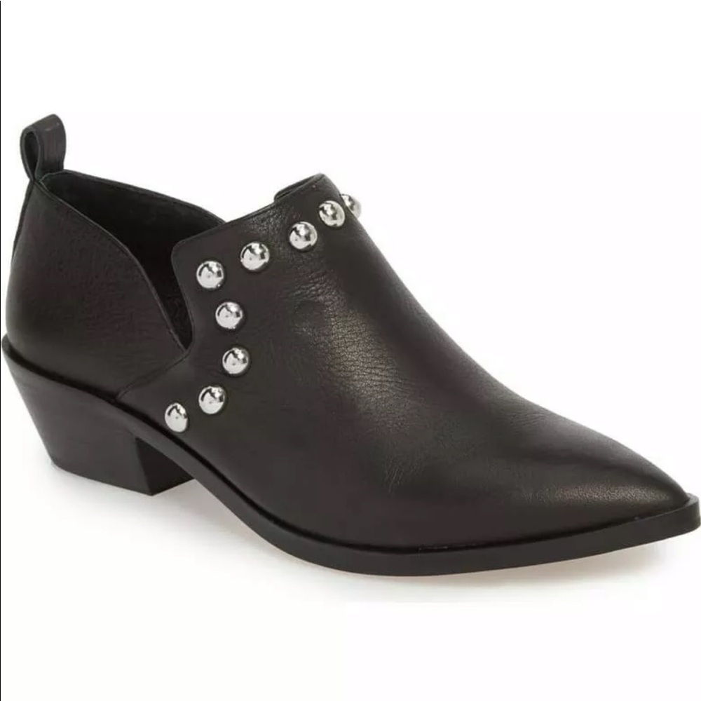 Rebecca Minkoff Katen Leather Studded Western Boot